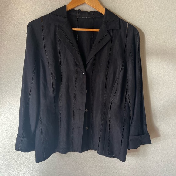 Tops - Black blazer